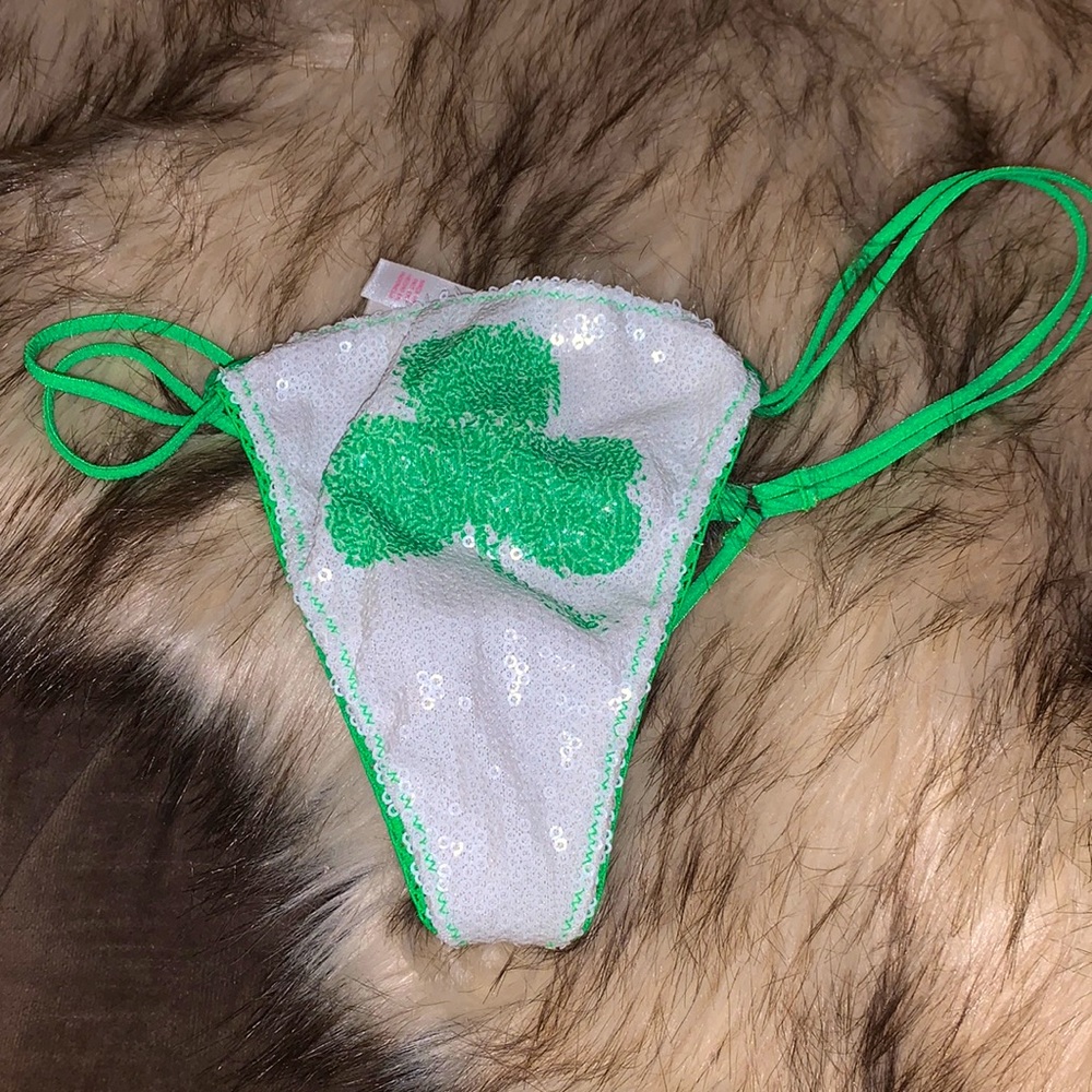 Victoria’s Secret PINK Thong St. Patty’s Day -Irish Thong